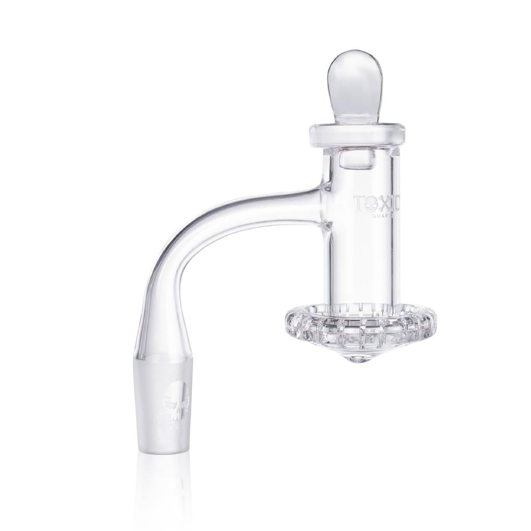 Toxic Glass Diamond Bottom Terp Slurper Set