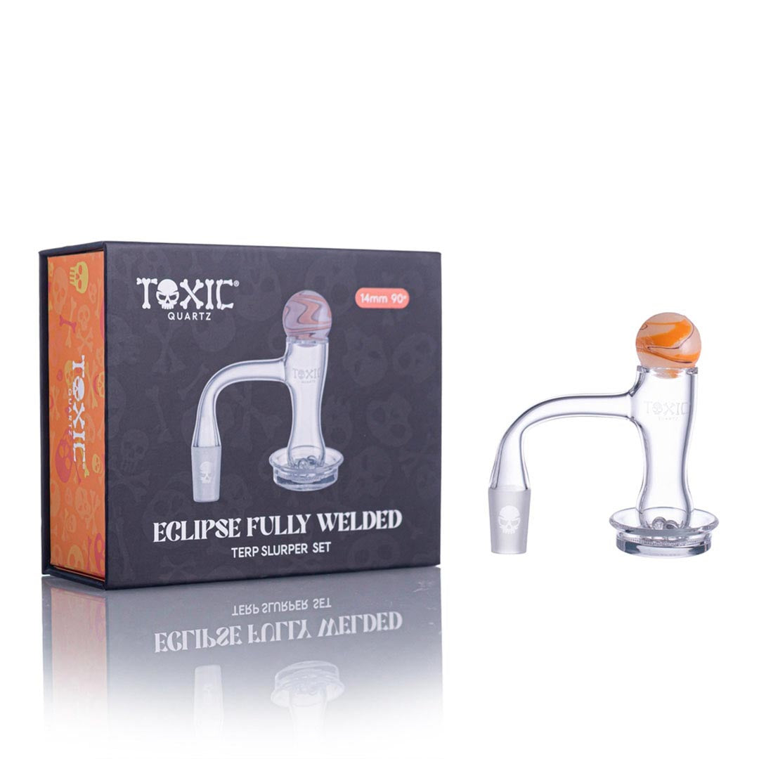 Toxic Glass Quartz Eclipse Terp Slurper Set