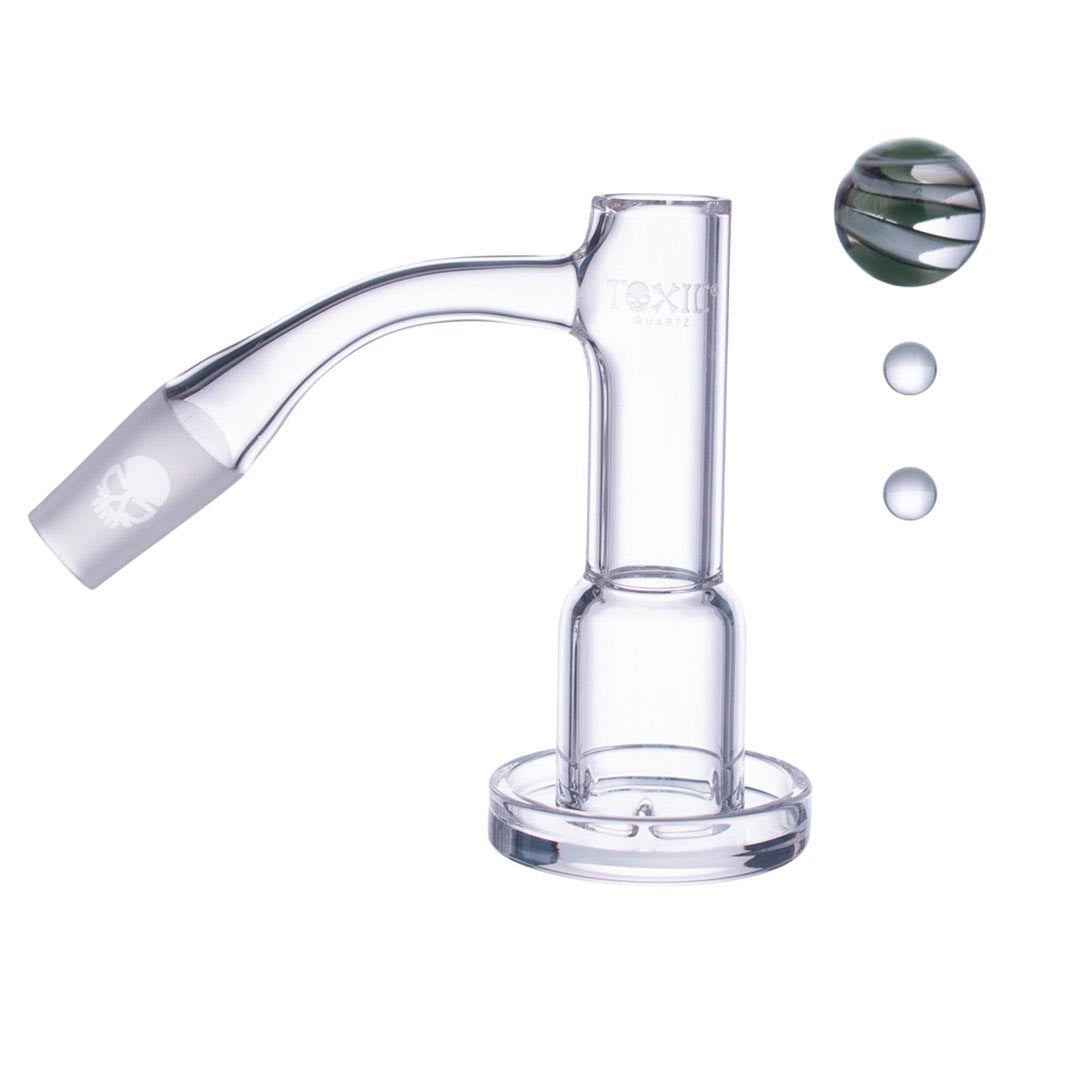 Toxic Glass Quartz Infinity Terp Slurper Set