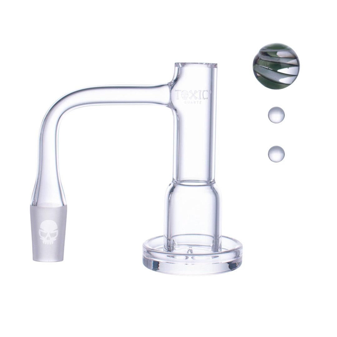 Toxic Glass Quartz Infinity Terp Slurper Set
