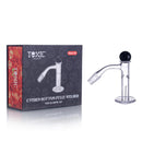 Toxic Quartz 45-Degree Etched Bottom Terp Slurper Set