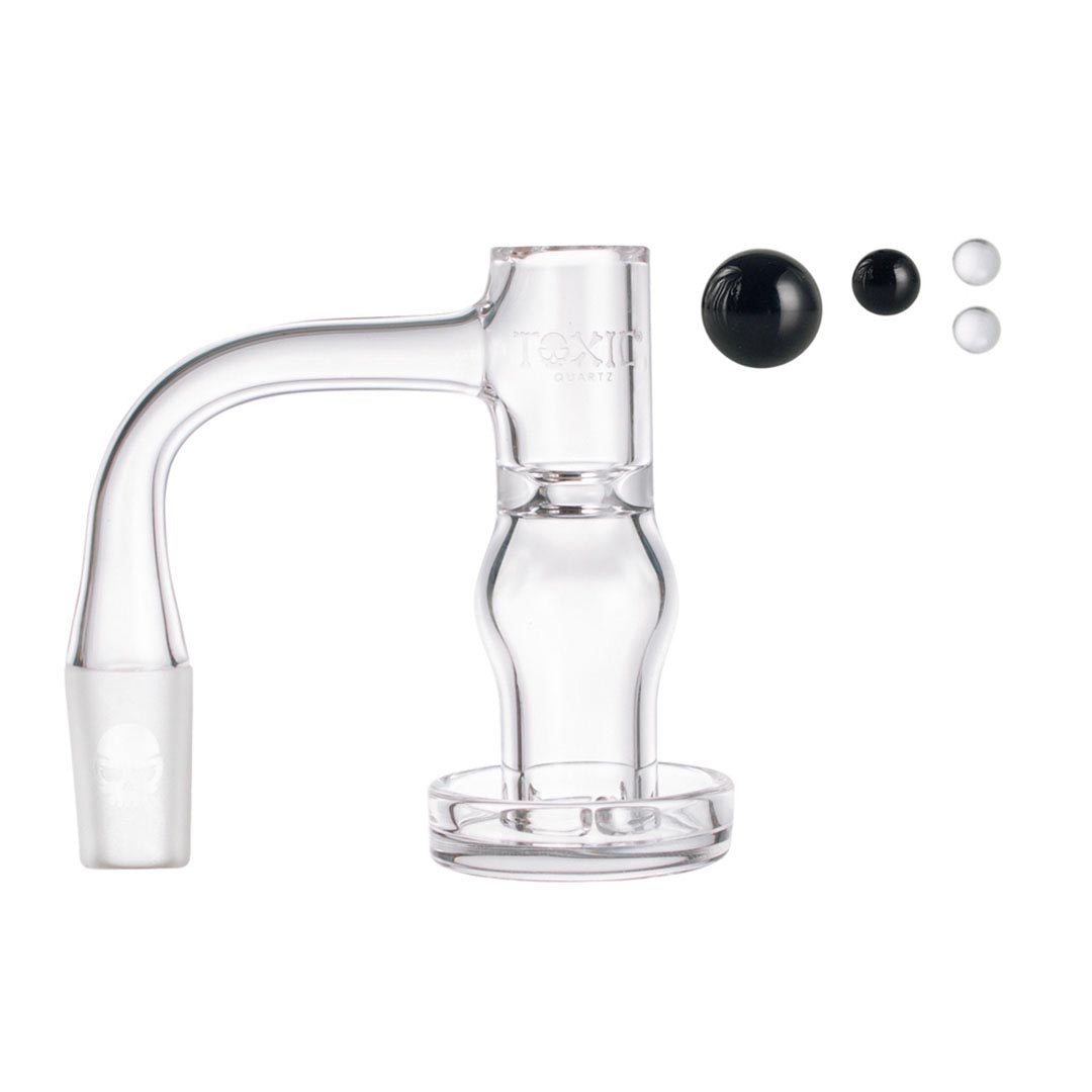 Toxic Quartz Round Bottom Terp Slurper Set