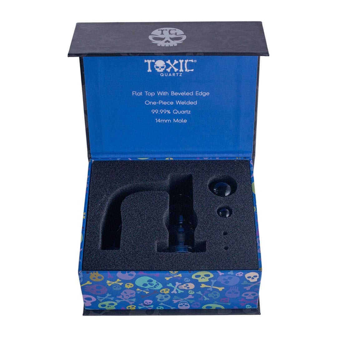 Toxic Quartz Round Bottom Terp Slurper Box