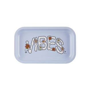 Vibes Papers Daisy Metal Rolling Tray