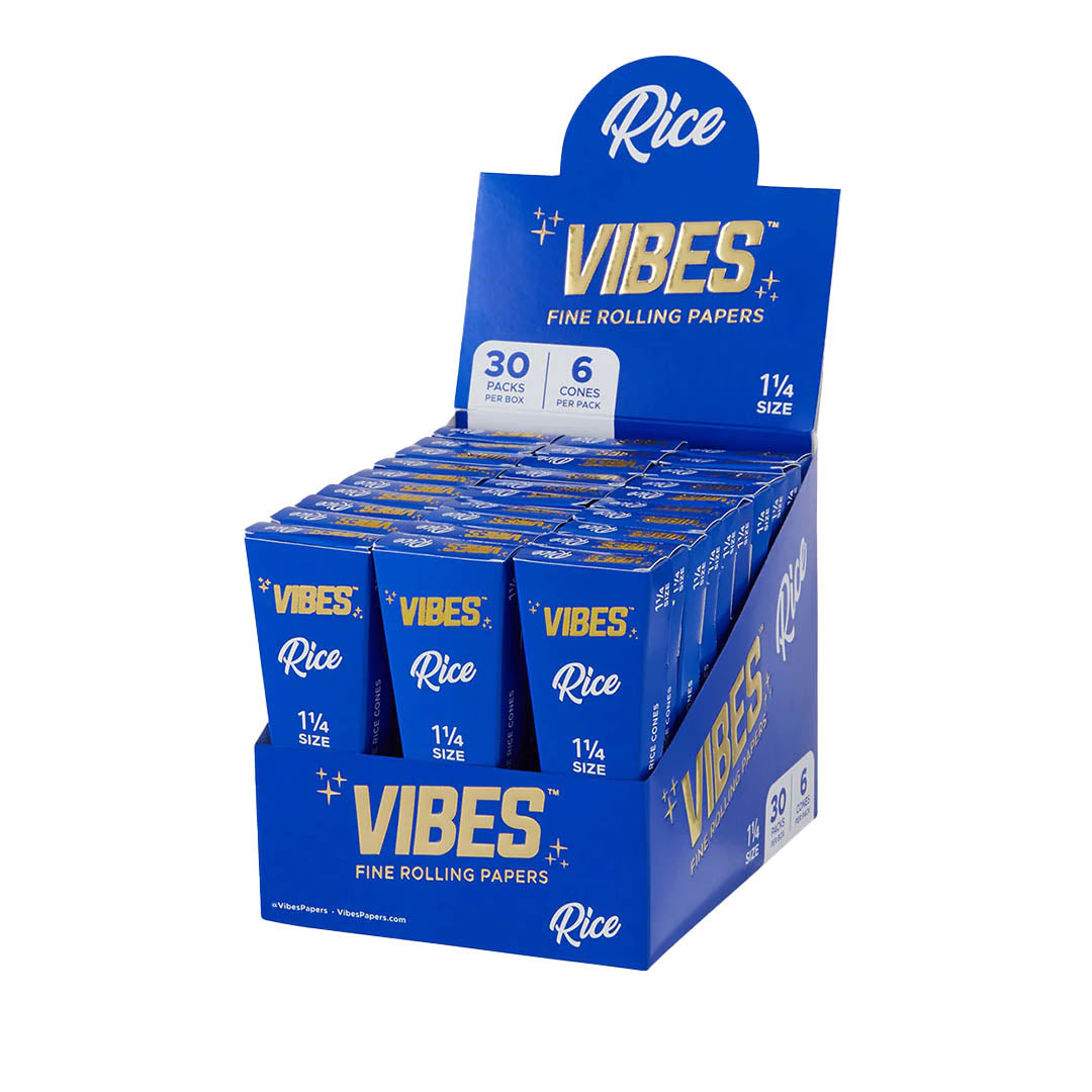 1 1/4" Pre-Rolled Cones from Vibes Rolling Papers
