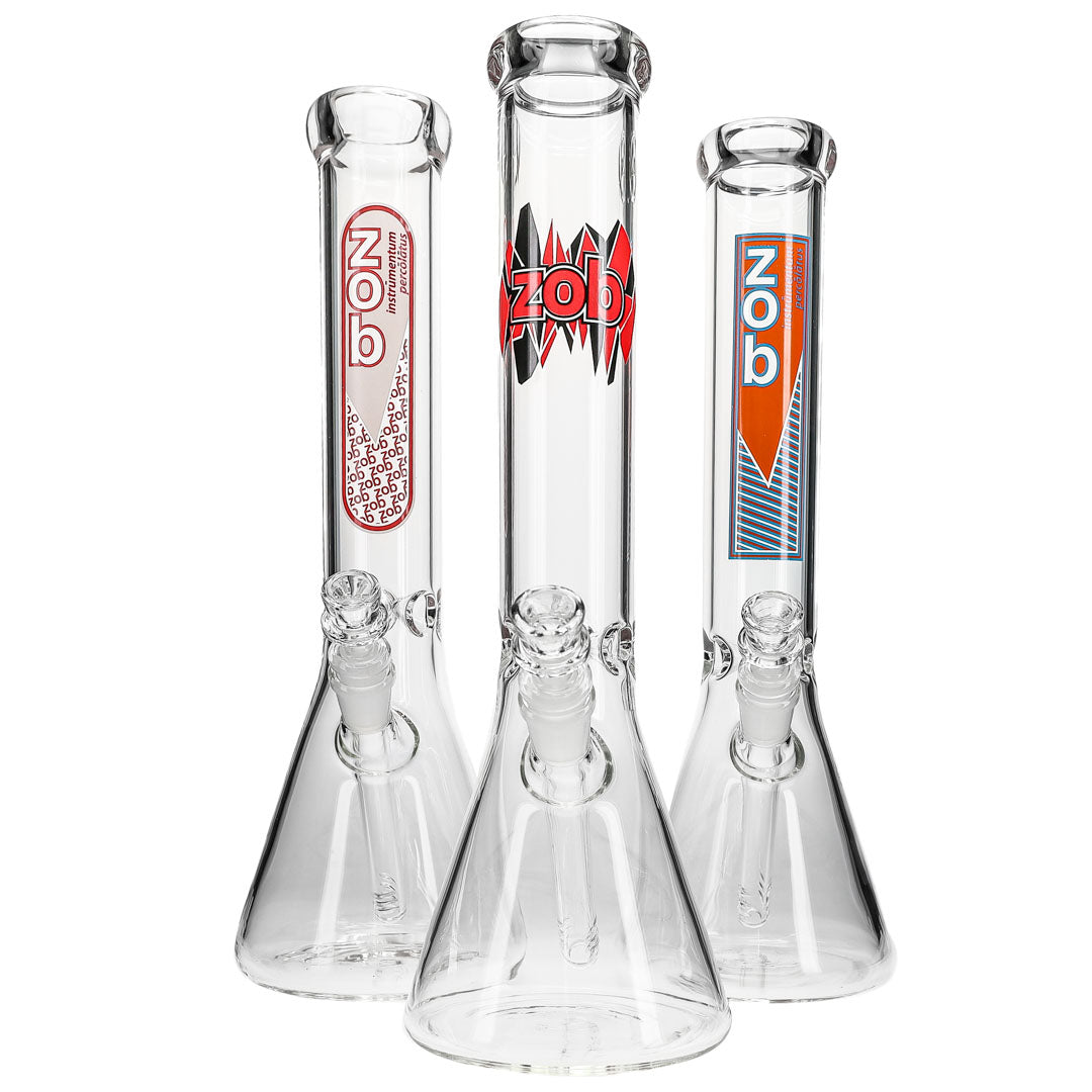 Zob Glass 14-inch OG Beaker Bongs