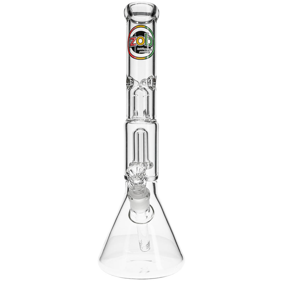 UFO Perc Beaker Bongs by ZOB Glass 