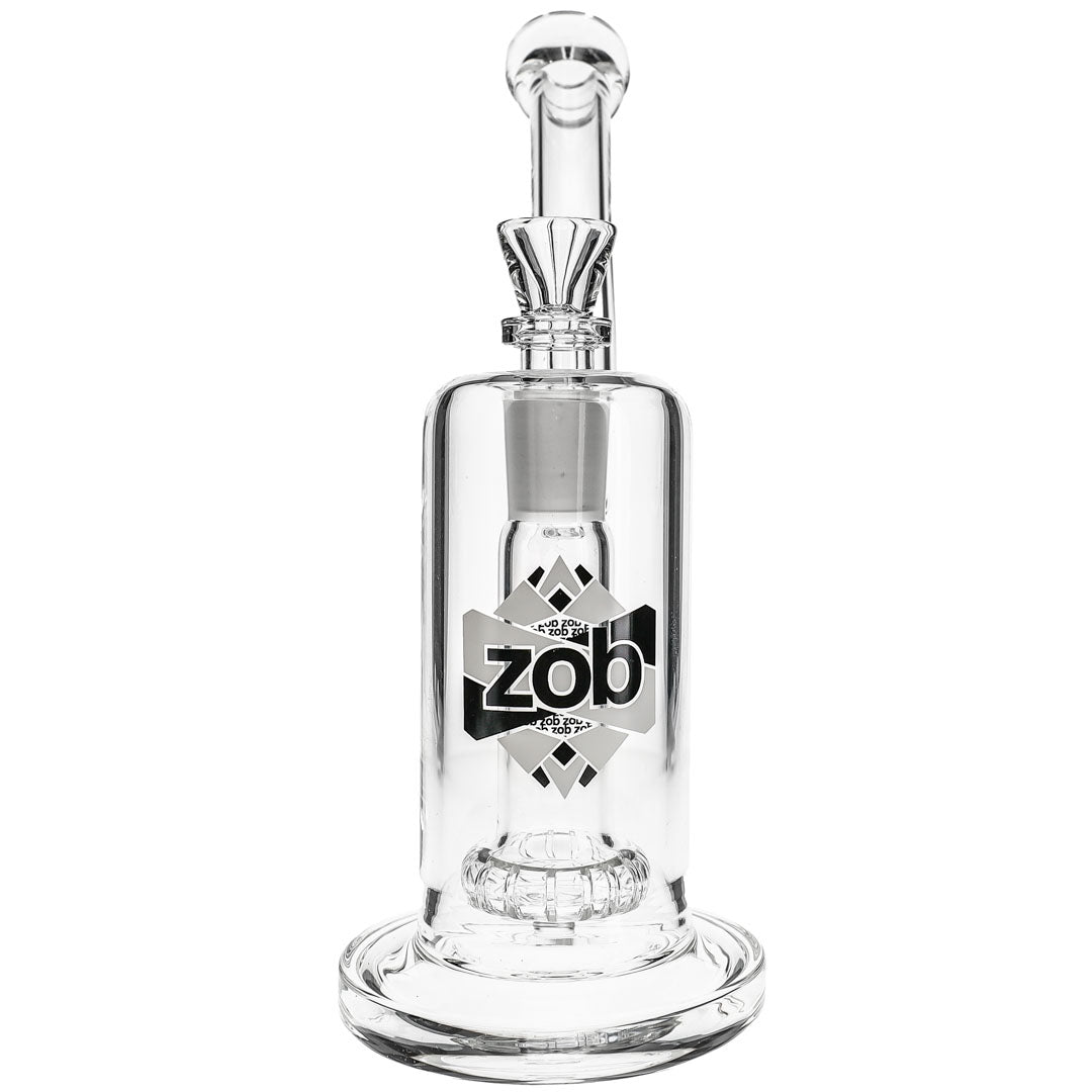 ZOB Glass Micro Flat Disc Bubbler Bong