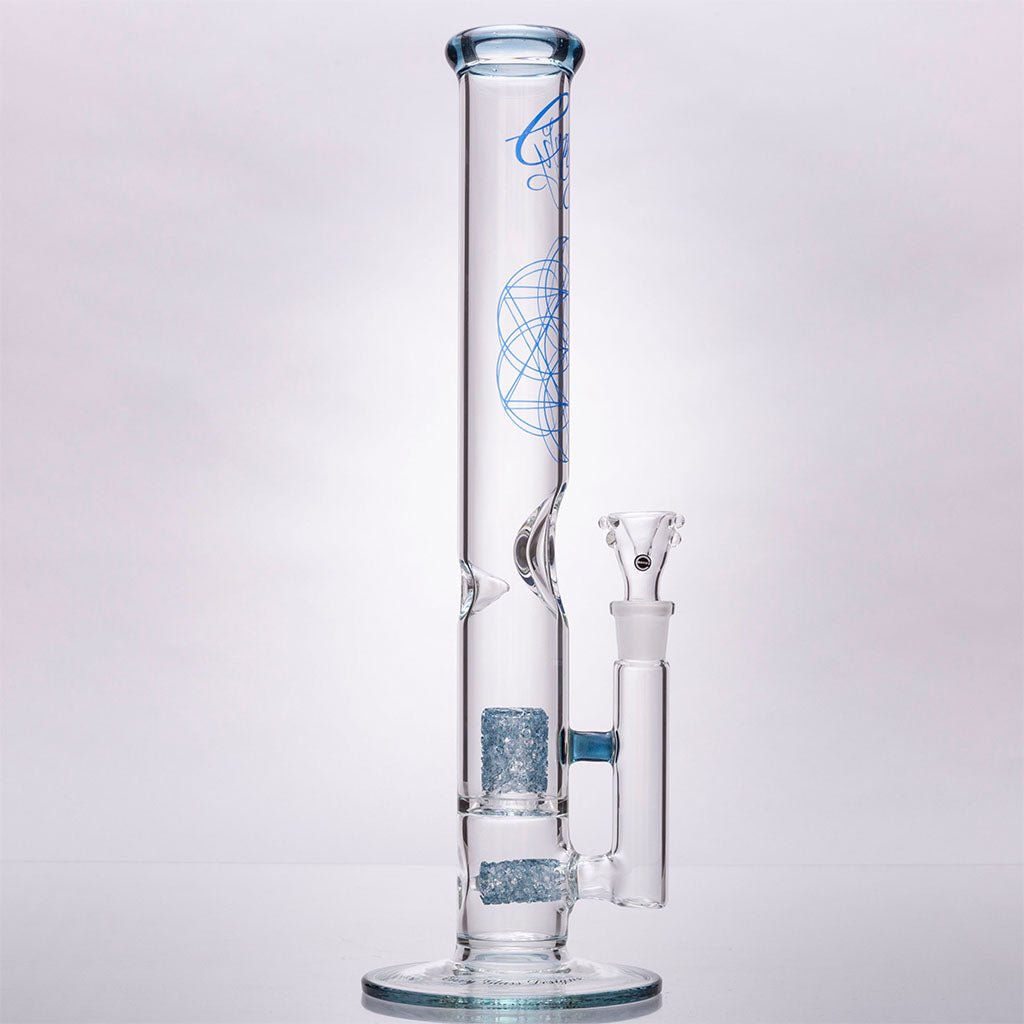 Envy Glass Inline to Puck Pop Rocks Bongs