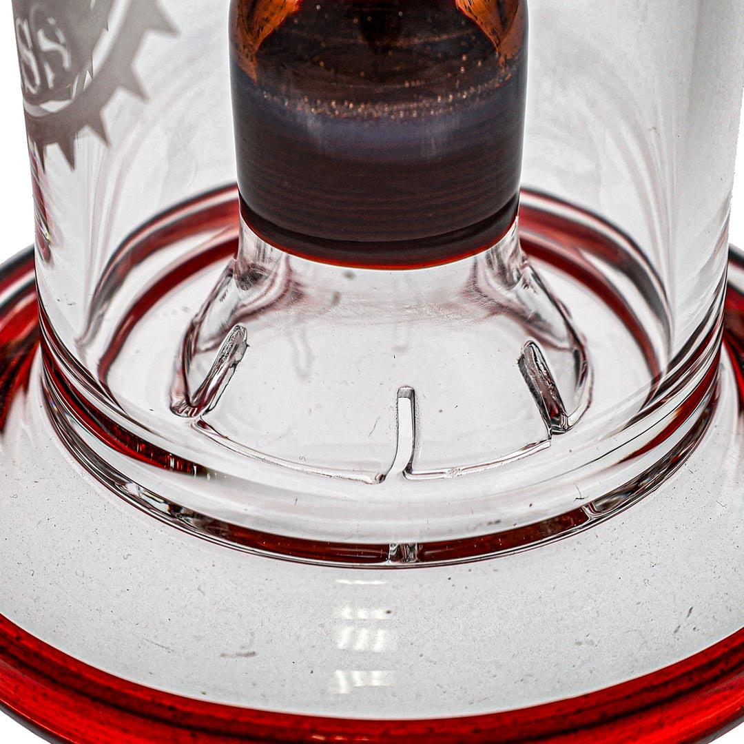Infamous Glass Diffuser Perc Bubbler Bong