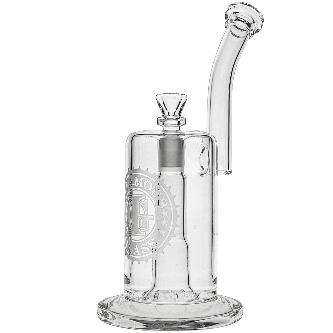 Infamous Glass Diffuser Perc Bubbler Bong