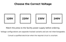 Rosin Technologies pneumatic rosin press 120V 220V 230V and 240V configuration guide