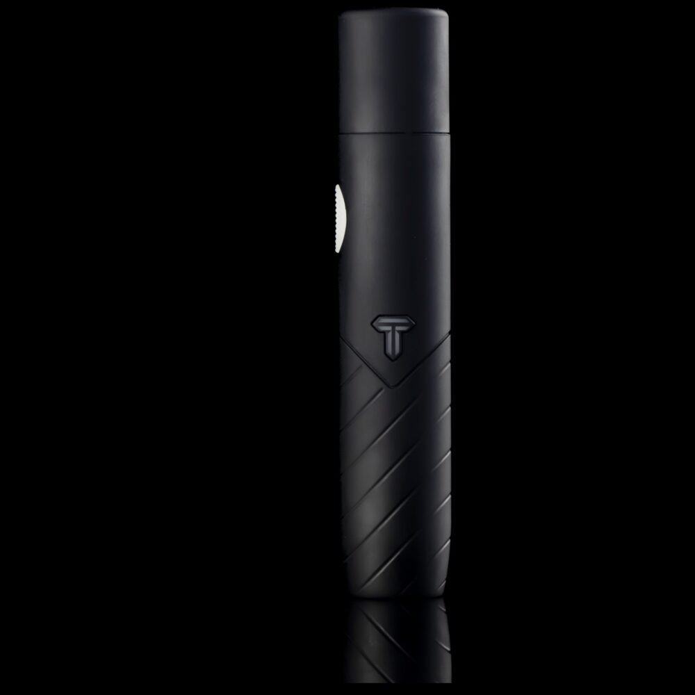 Terpometer Wand Flameless Lighter in Stealth Black