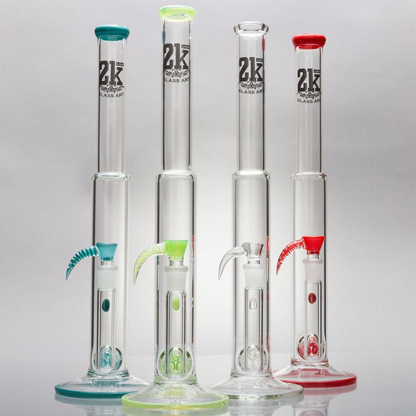 Mini CIRQ Double Perc Bongs from Manifest Glassworks - Aqua Lab Technologies
