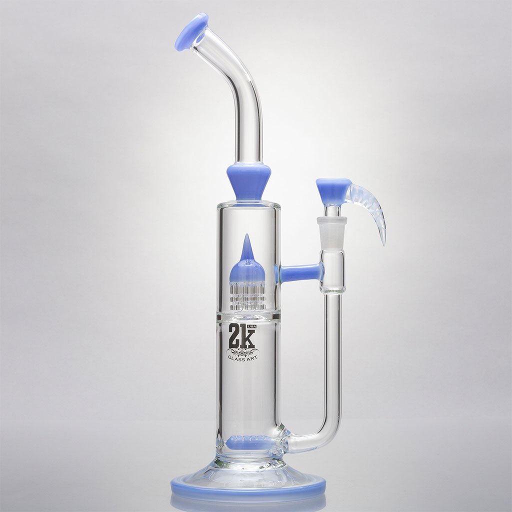 Mini MeshLine to Mini Octo Perc Bongs by 2K Glass Art - Aqua Lab  Technologies