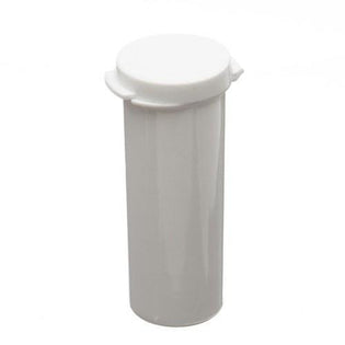 White Lacons Round Weed Container