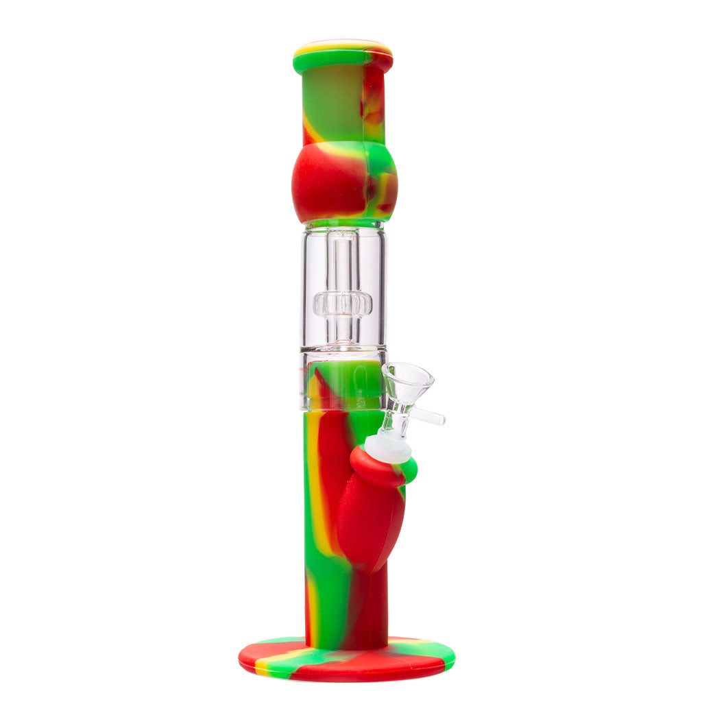 Accurate Glass Hybrid Silicone Bong