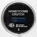 Blazing Blue Glass Small Honeycomb Crutch