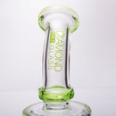 Diamond Glass Internal Corkscrew Bong
