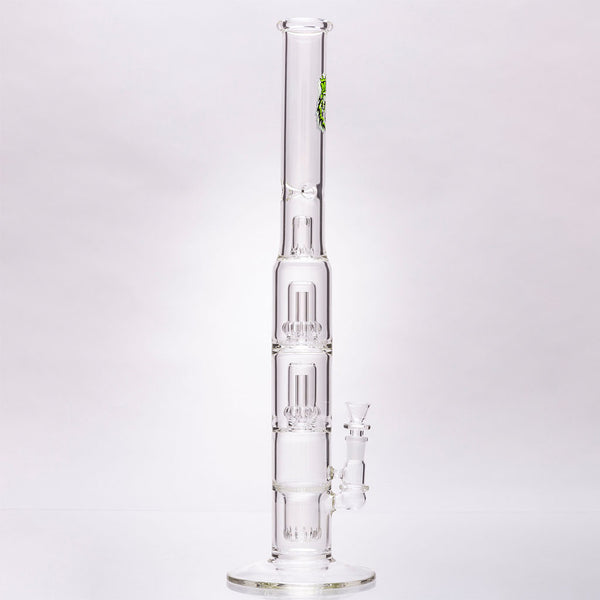 Mini Black CIRQ Double Perc Bong by Manifest Glassworks - Aqua Lab  Technologies