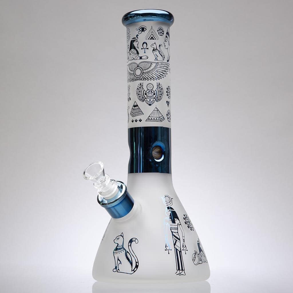 LV Themed Designer Beaker Bong