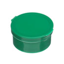 3/4 oz Green Flip Top Container 