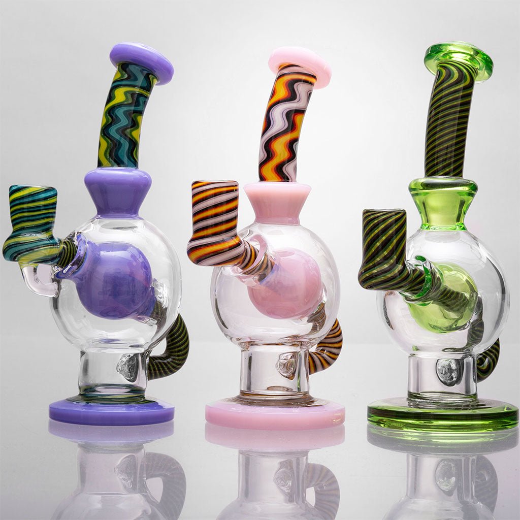 Augy Glass - Worked Ball Dab Rigs