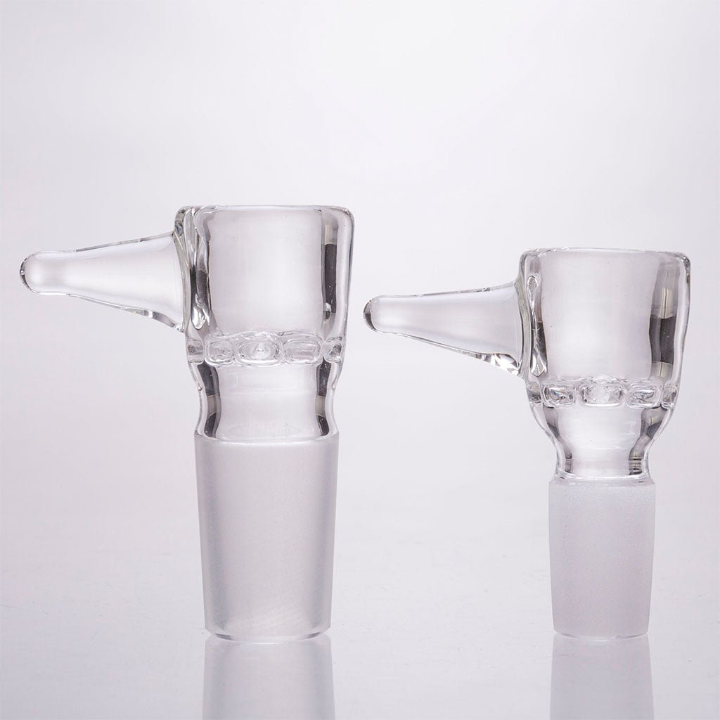 B. Wilson Glass - Clear Martini Bong Slide - Aqua Lab Technologies