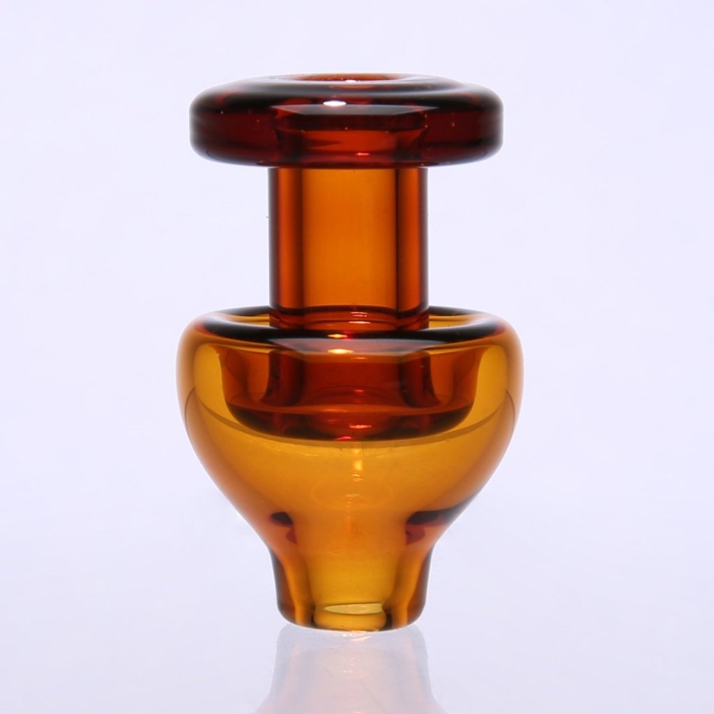 The Puffco Peak Glass Attachment - Amber -SmokeDay