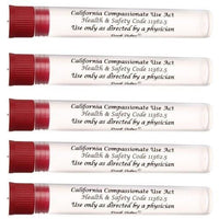California Doob Tube - Red Top 5 Pack - Aqua Lab Technologies