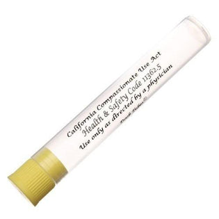 California Doob Tube Five Pack with Yellow Top