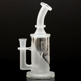 Chase Adams Etched Incycler Dab Rig