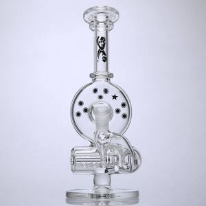 DC Glass - 10mm Inline Donut Rig - Aqua Lab Technologies
