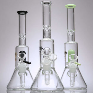 Diamond Glass Mini Showerhead Beaker Bongs
