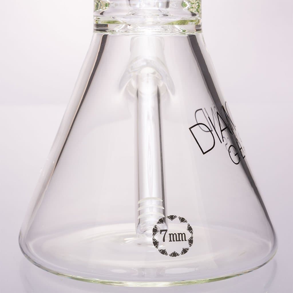 Diamond Glass - Beaker Base Water Pipe Bong with Showerhead Percolator –  Glass City Pipes