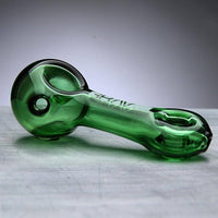 GRAV Glass Green Mini Donut Spoon Pipe