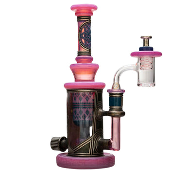 El3ctro B - Heady Incycler Rig Set - Aqua Lab Technologies