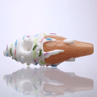 Empire Glassworks Sprinkles Ice Cream Cone Pipe