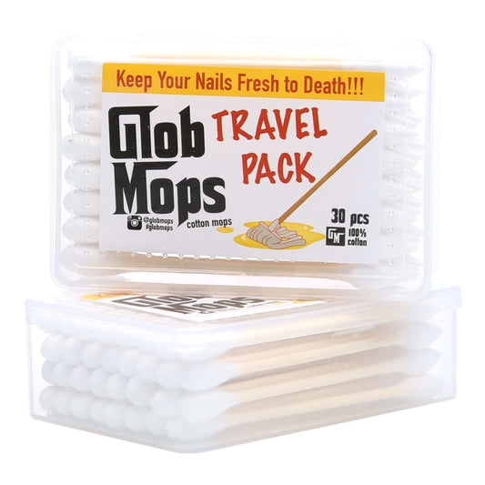 6 Pack - Q-Tips Cotton Swabs,Travel Size Purse Pack, 30 Swabs Each
