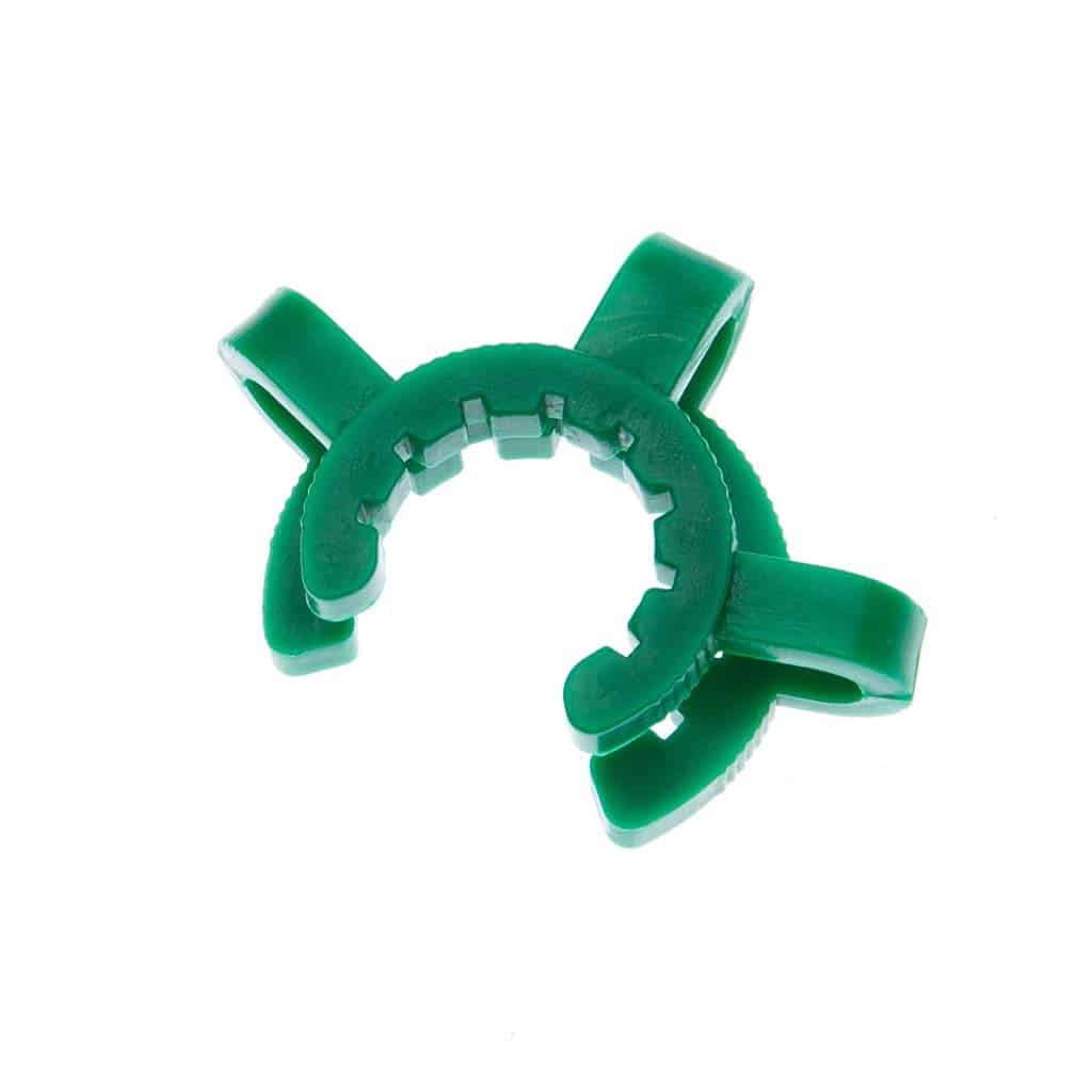 Fisherbrand Plastic Joint Clips Green; For joint size: 24:Clamps