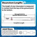 Leisure - 14/18mm Rasta 6 Arm Downstem - Aqua Lab Technologies