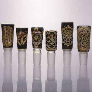 Little B Glass 18mm Sandblasted Bong Bowls