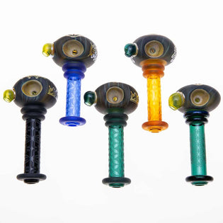 Little B Glass Sandblasted Hand Pipes