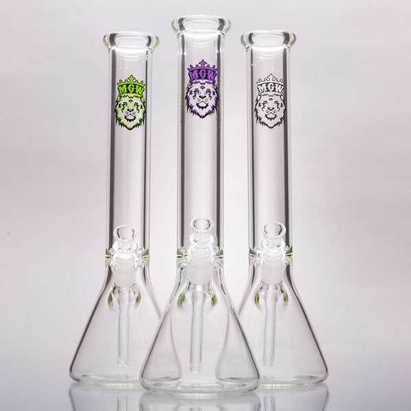 Mini CIRQ Triple Perc Bongs by Manifest Glassworks - Aqua Lab Technologies