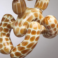 ME Glass x Blitzkriega - Balloon Giraffe Dog Rig - Aqua Lab Technologies