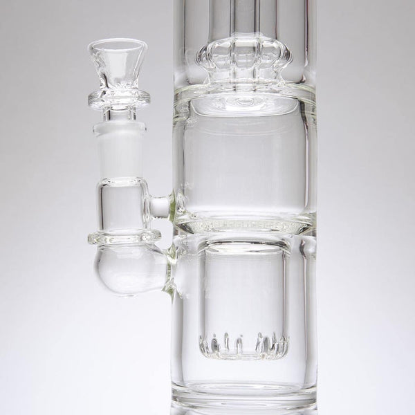 Mini CIRQ Triple Perc Bongs by Manifest Glassworks - Aqua Lab Technologies