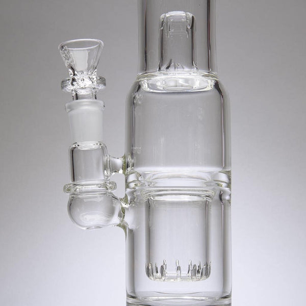 Mini CIRQ Double Perc Bongs from Manifest Glassworks - Aqua Lab Technologies