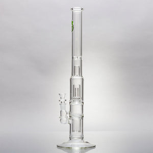 Mini Black CIRQ Double Perc Bong by Manifest Glassworks - Aqua Lab  Technologies