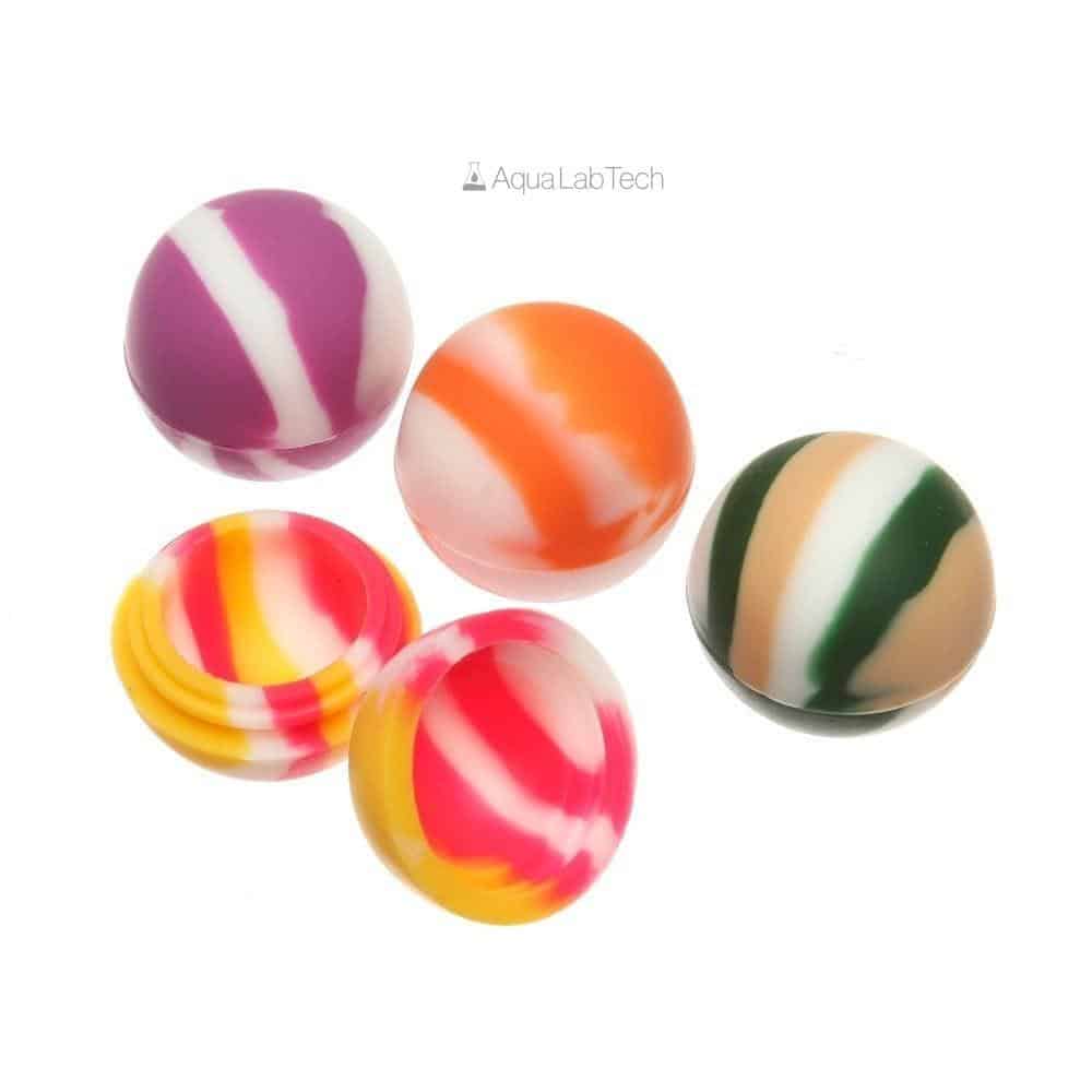 Oil Slick - Four Pack of Orchid Mix Slick Ball Minis