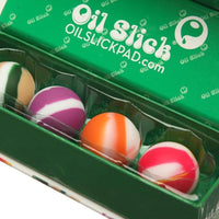 Oil Slick - Four Pack of Orchid Mix Slick Ball Minis - Aqua Lab Technologies